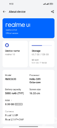Realme Phone